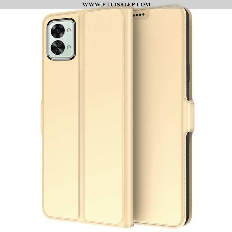 Etui Folio do OnePlus Nord 2T 5G Podwójne Zapięcie